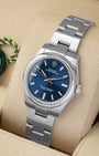Blue Rolex Oyster Perpetual 31 277200 | Noahs Fine Watches & Jewelry TX