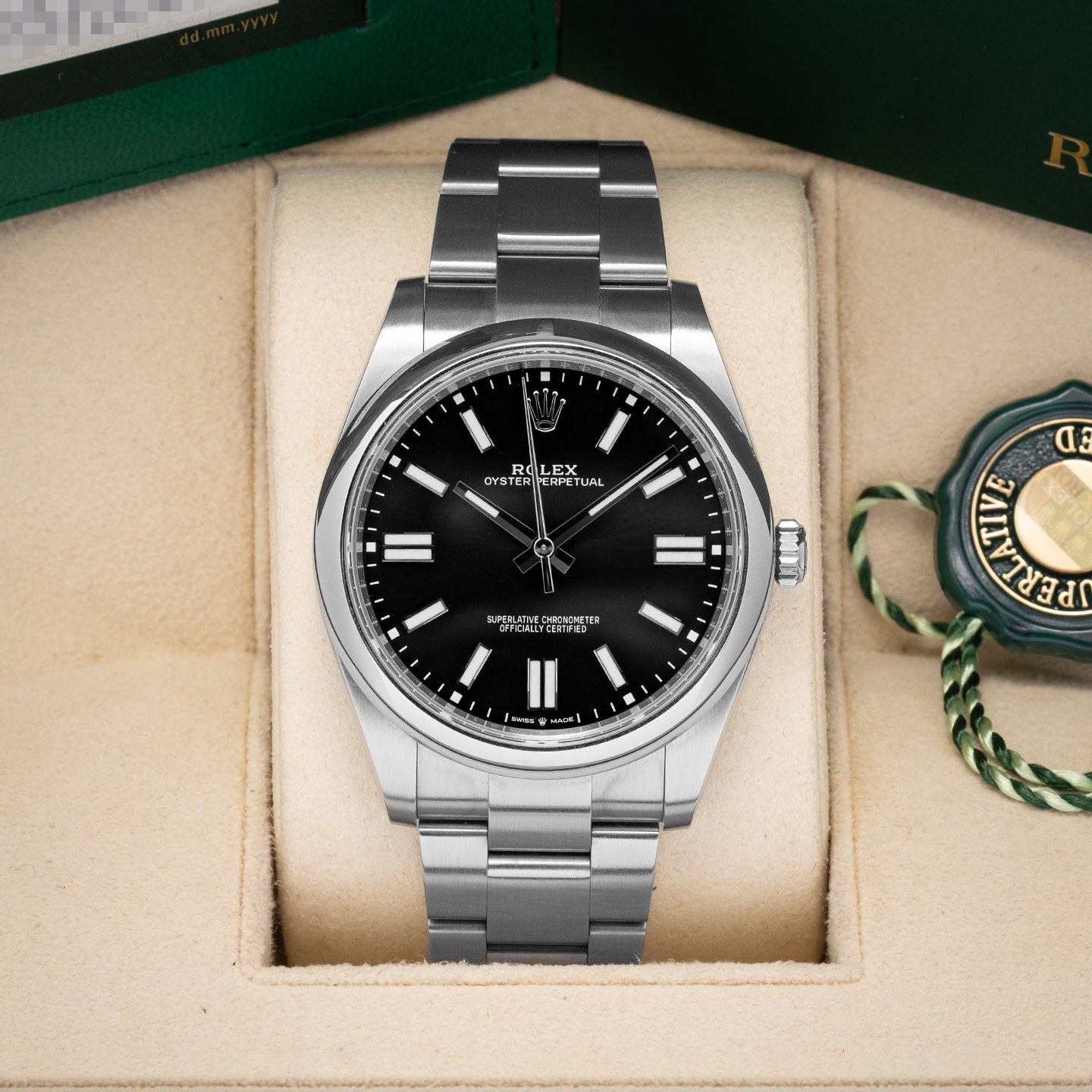 Rolex Oyster Perpetual 41 124300 | Noah's Fine Watches Frisco, TX