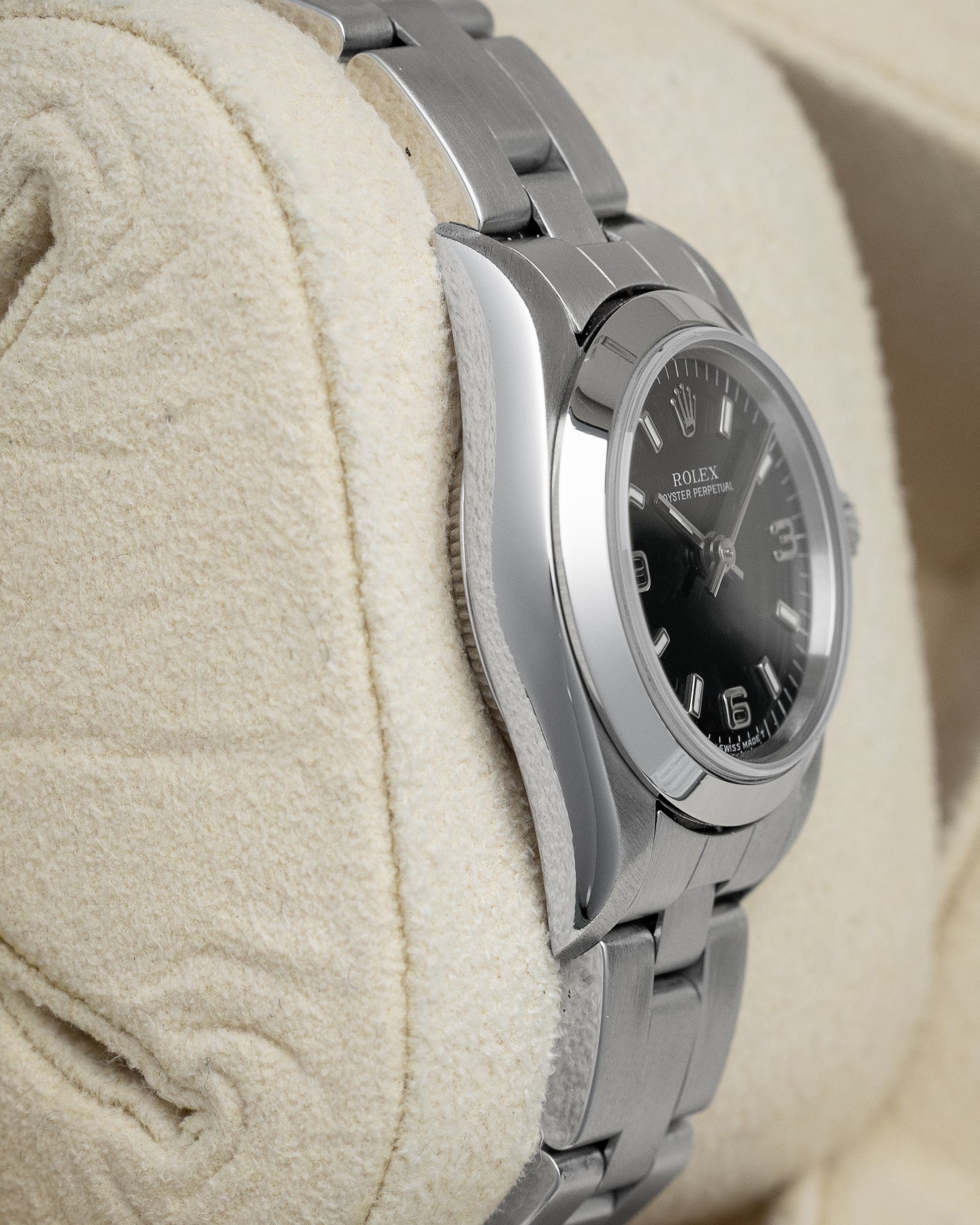 Rolex Oyster Perpetual Steel Black 76080 – Noah's Fine Watches