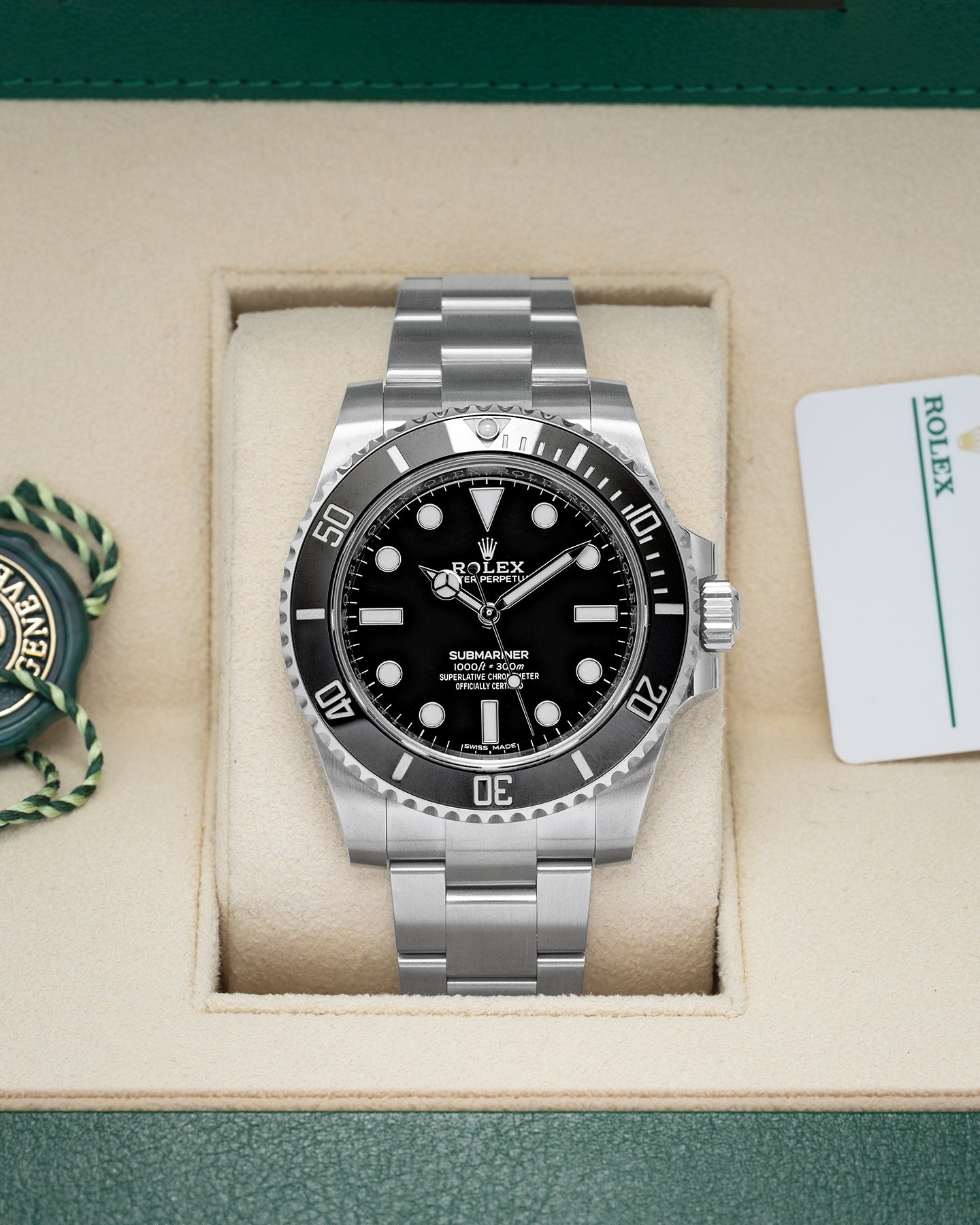 Steel Black Rolex Submariner 114060 | Noah’s Fine Wacthes Frisco TX