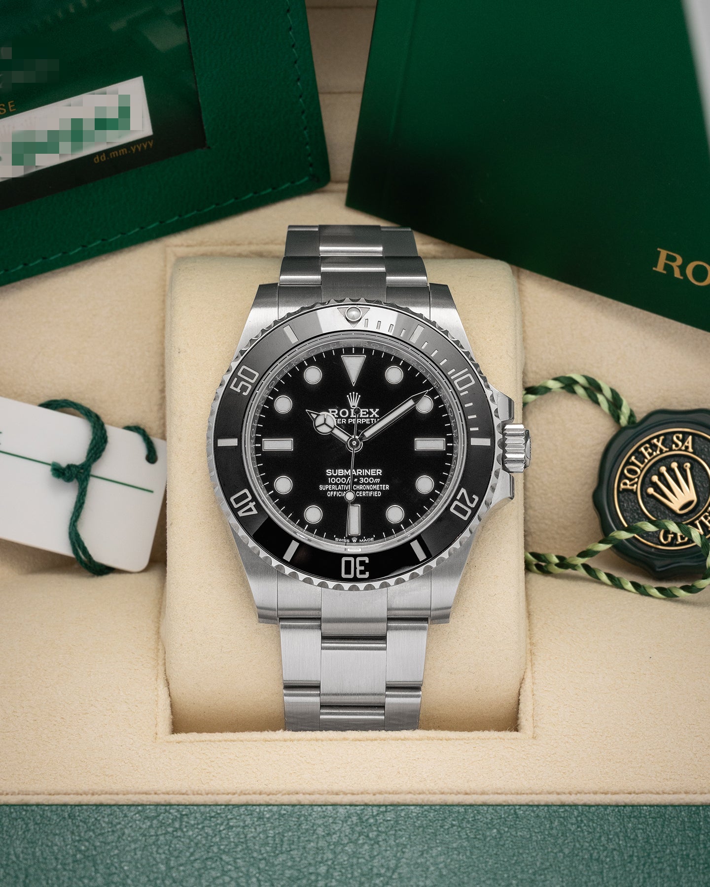 Rolex Submariner 124060 at Noah's Fine Watches & Jewelry in Frisco, Texas