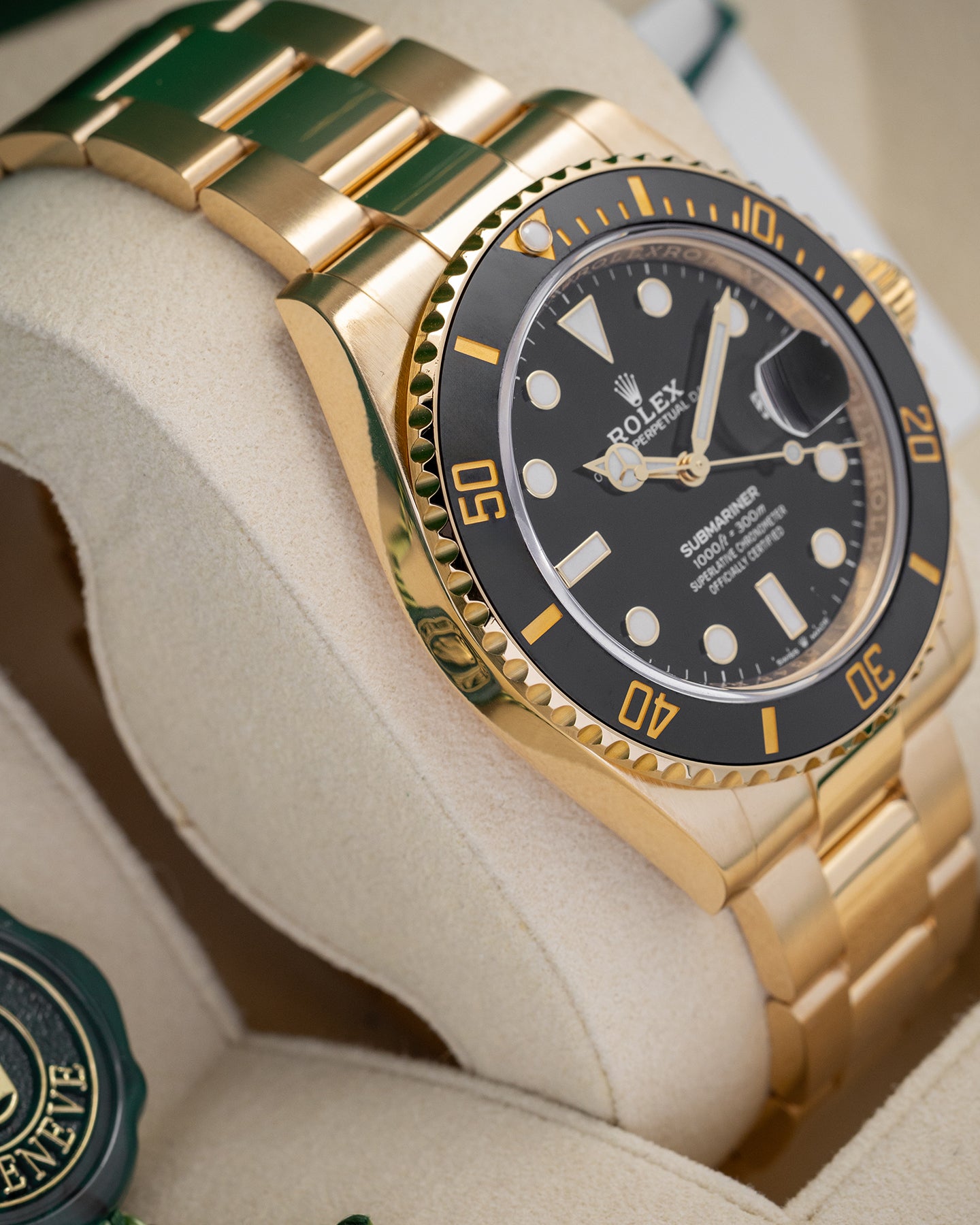 Yellow Gold Rolex Submariner 126618LN Black Watch | Noah's Fine Watches Dallas