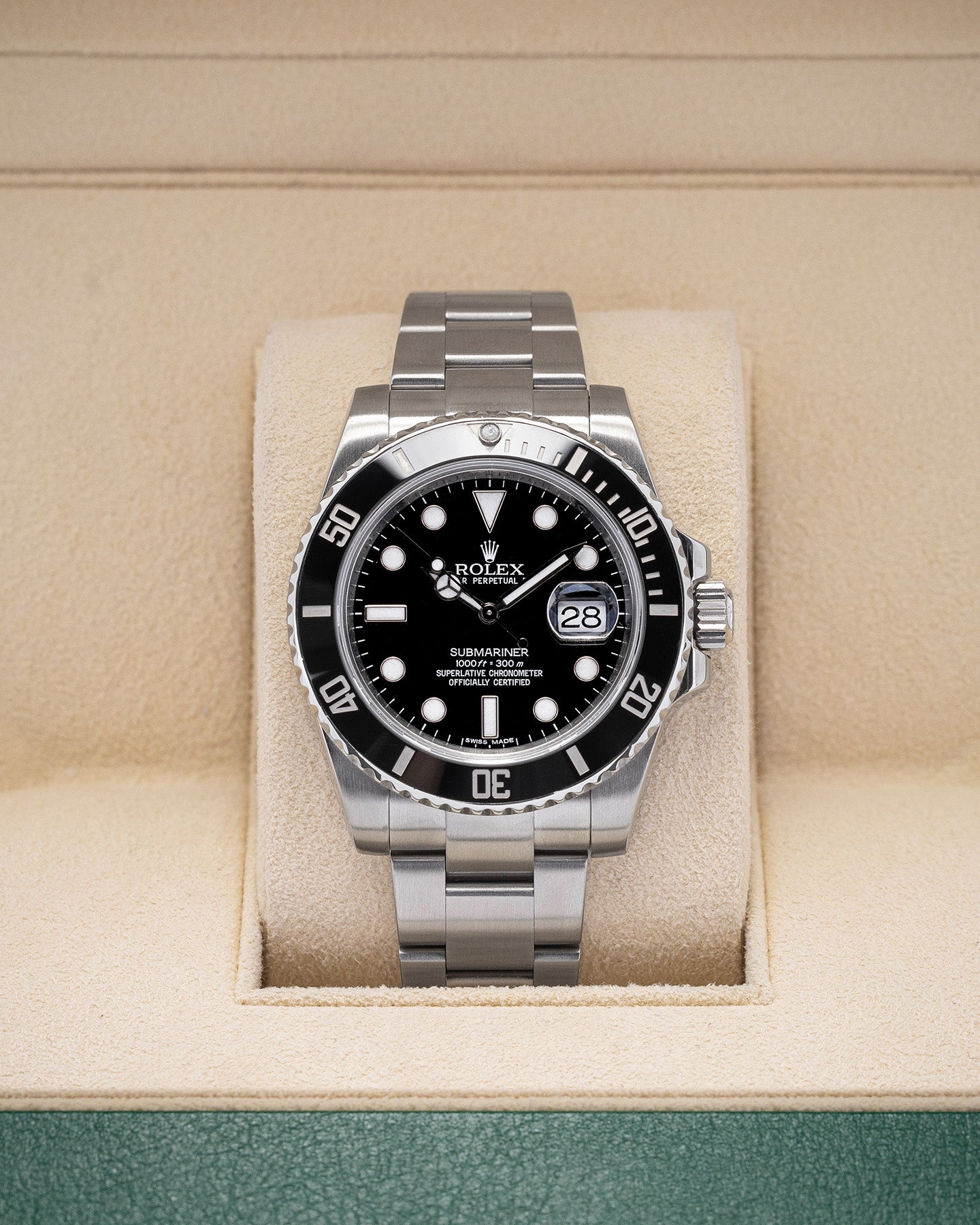 Steel Black Rolex Submariner 16610 Watch | Noah's Fine Watches and Jewelry Dallas