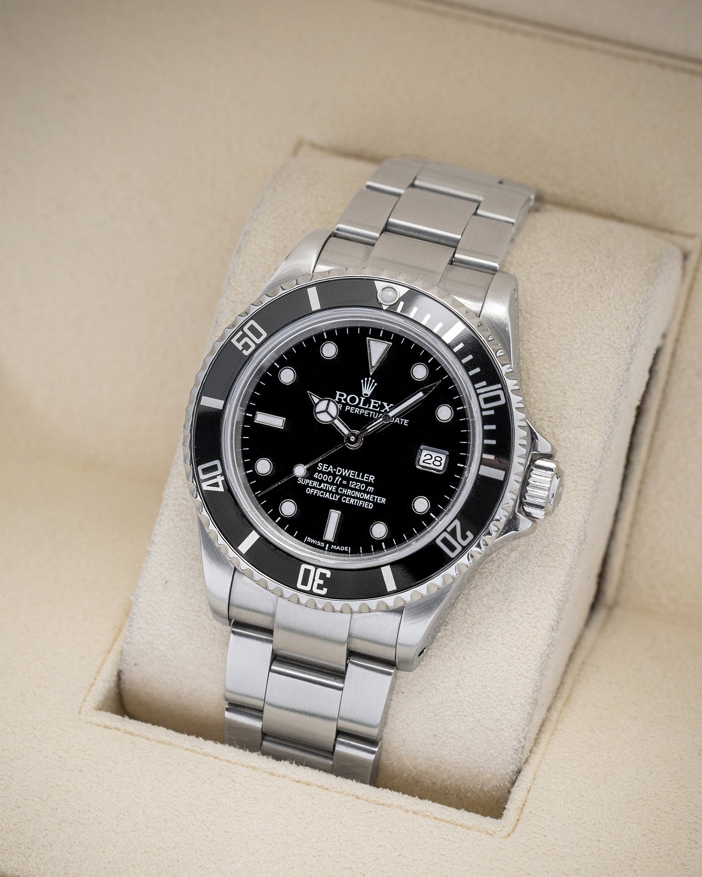 Steel Black Rolex Submariner 16800 Watch | Noah's Fine Watches and Jewelry Dallas