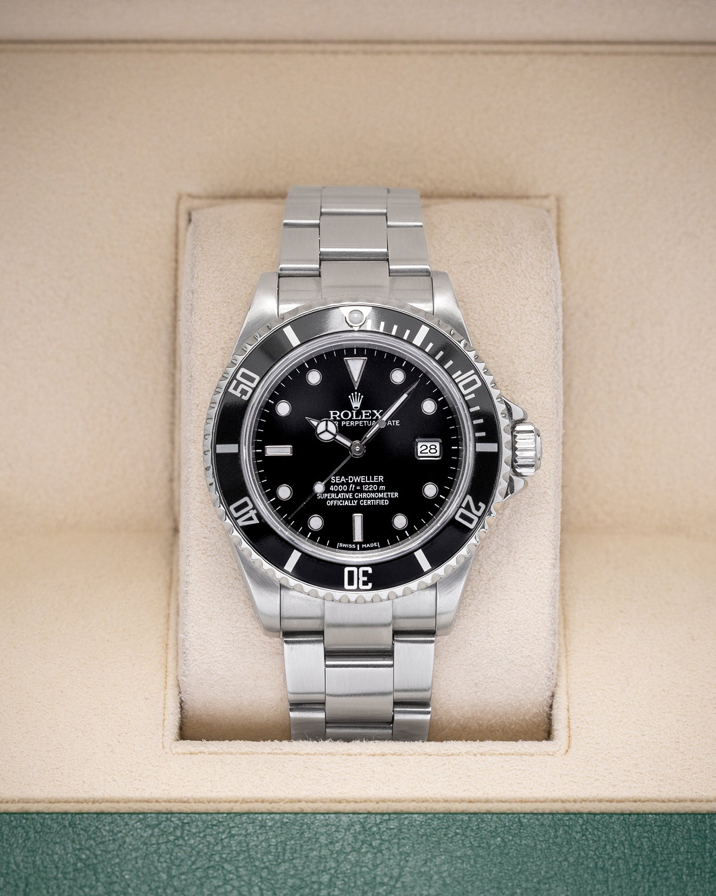 Steel Black Rolex Submariner 16800 Watch | Noah's Fine Watches and Jewelry Dallas