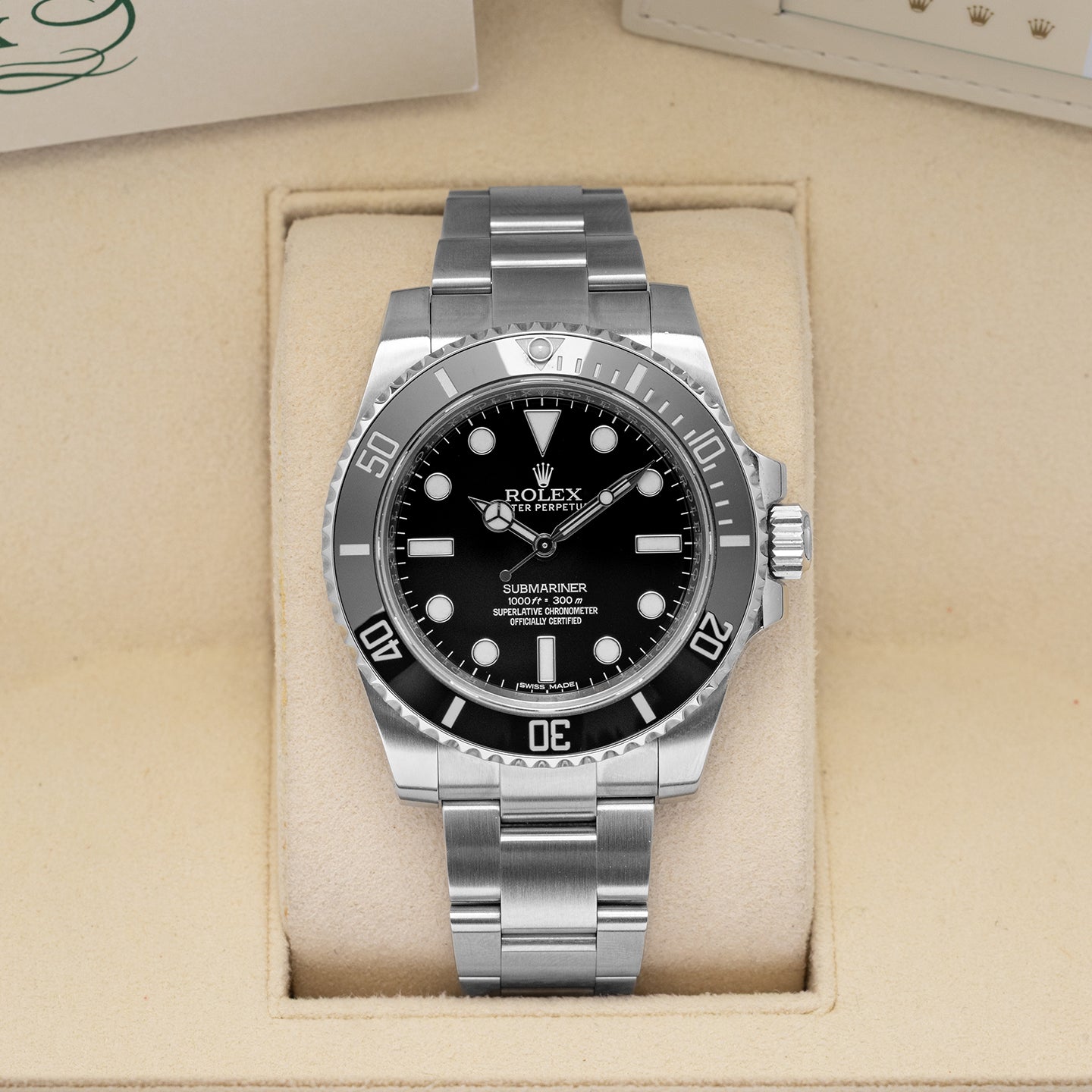 Rolex Submariner Black 40MM 114060 | Noah's Fine Watches and Jewelry