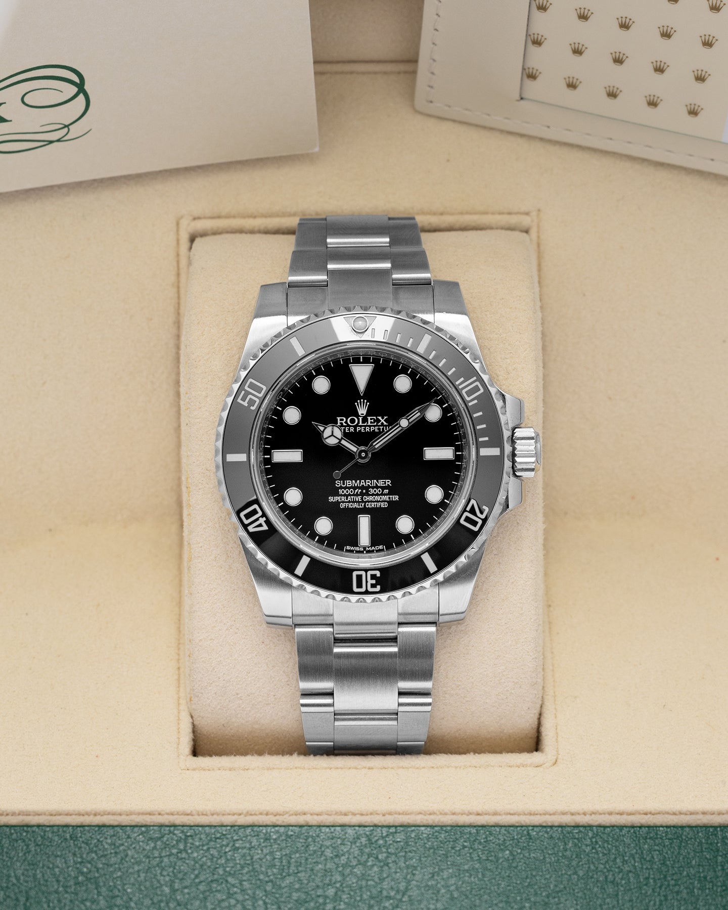 Rolex Submariner Black 40MM 114060 | Noah's Fine Watches and Jewelry
