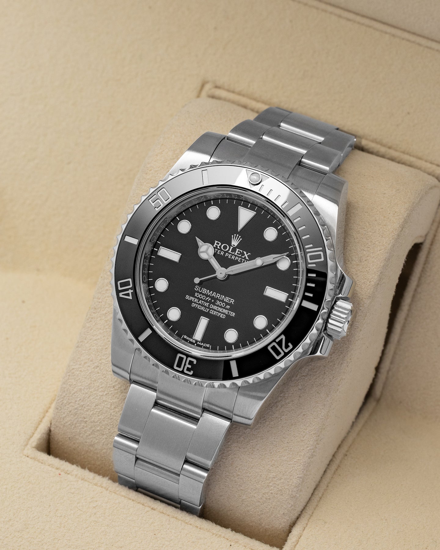 Rolex Submariner Black 40MM 114060 | Noah's Fine Watches and Jewelry
