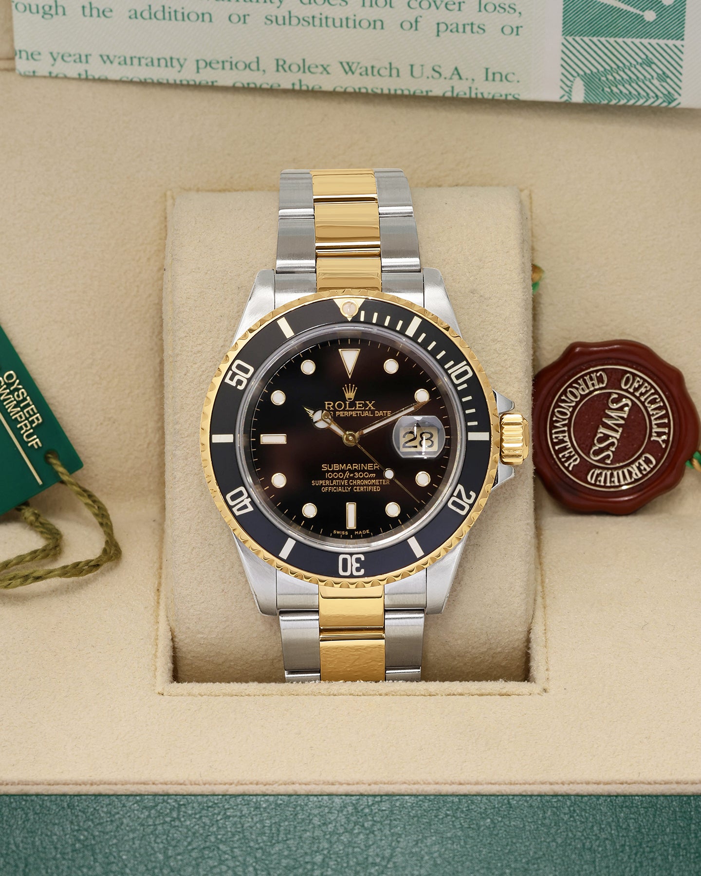 Vintage Rolex Submariner Date 40 16613 | Noah's Fine Watches Dallas