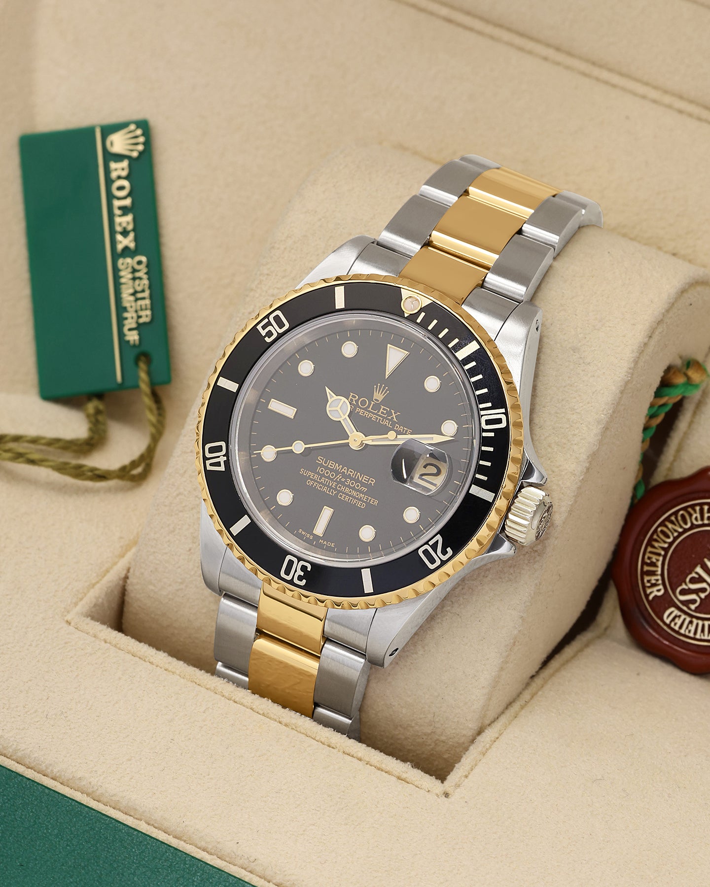Vintage Rolex Submariner Date 40 16613 | Noah's Fine Watches Dallas