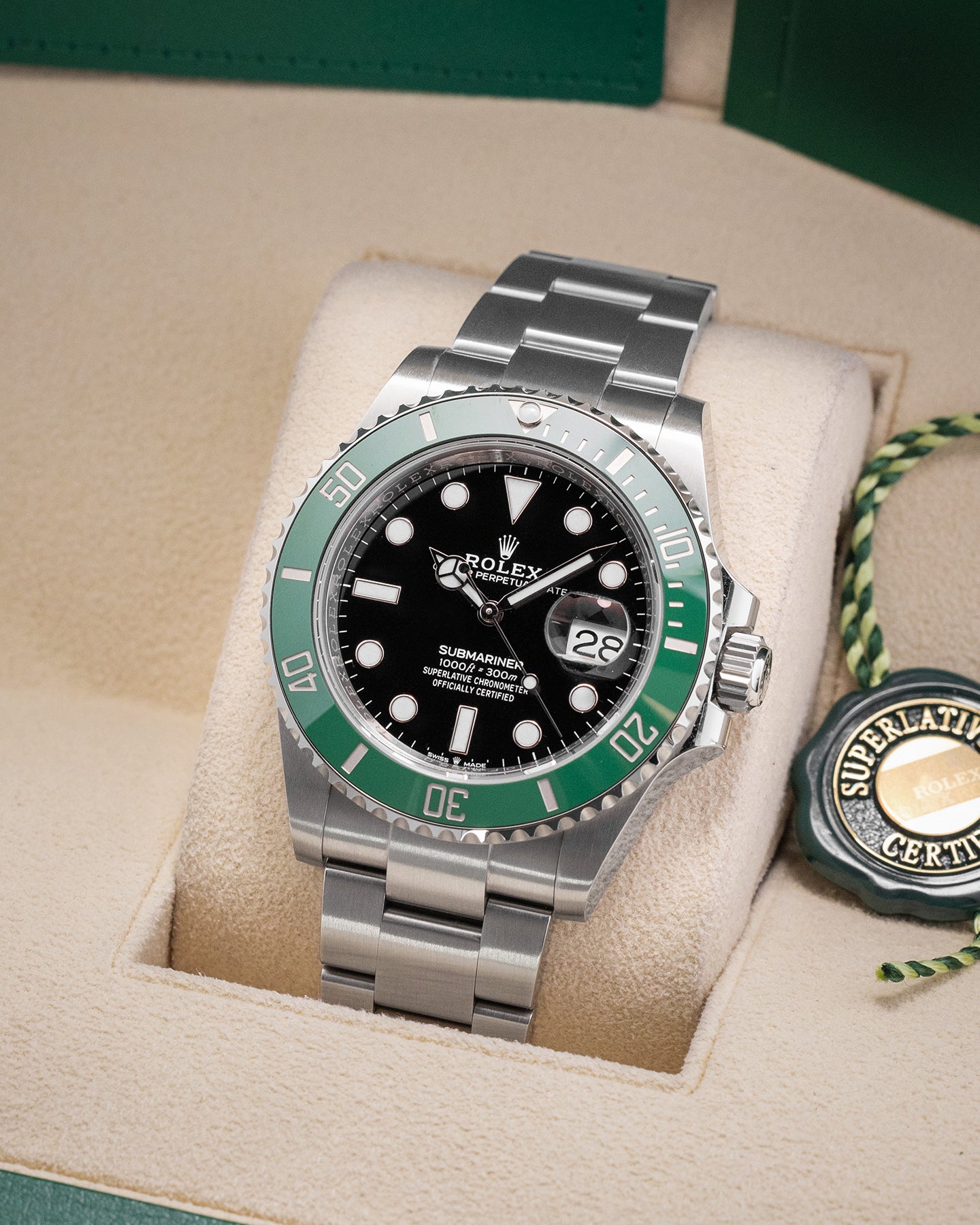 2021 Rolex Submariner Starbucks 126610LV Watch | Noah's Fine Watches and Jewelry Dalals