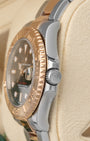 Chocolate Dial Rolex Yacht-Master 37 268261 | Noah's Fine Watches & Jewelry