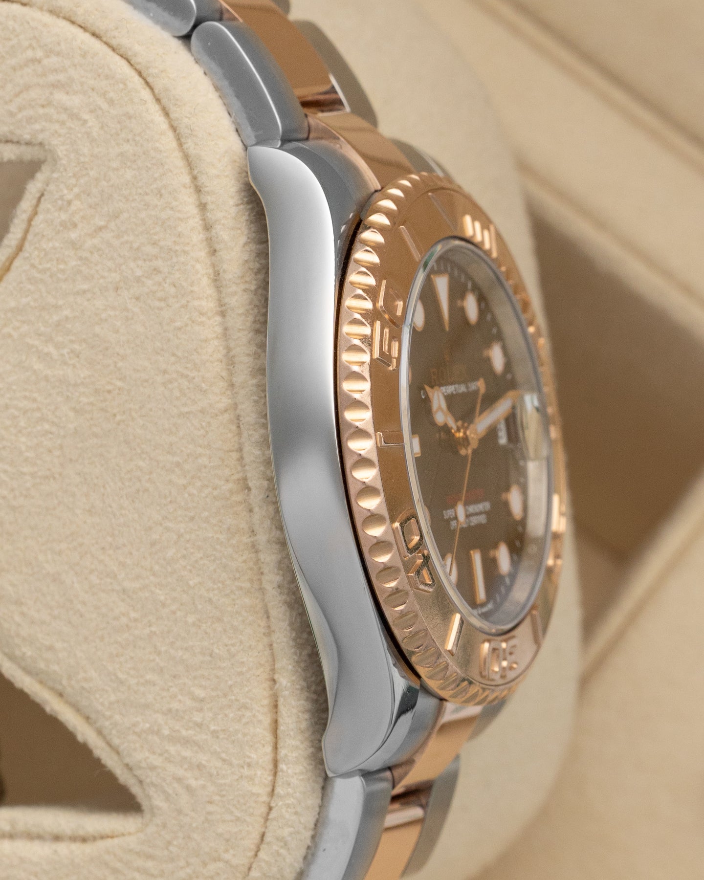 Chocolate Dial Rolex Yacht-Master 37 268261 | Noah's Fine Watches & Jewelry