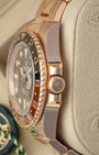 Rose Gold Rolex GMT-Master II 126715CHNR | Noah's Fine Watches and Jewelry