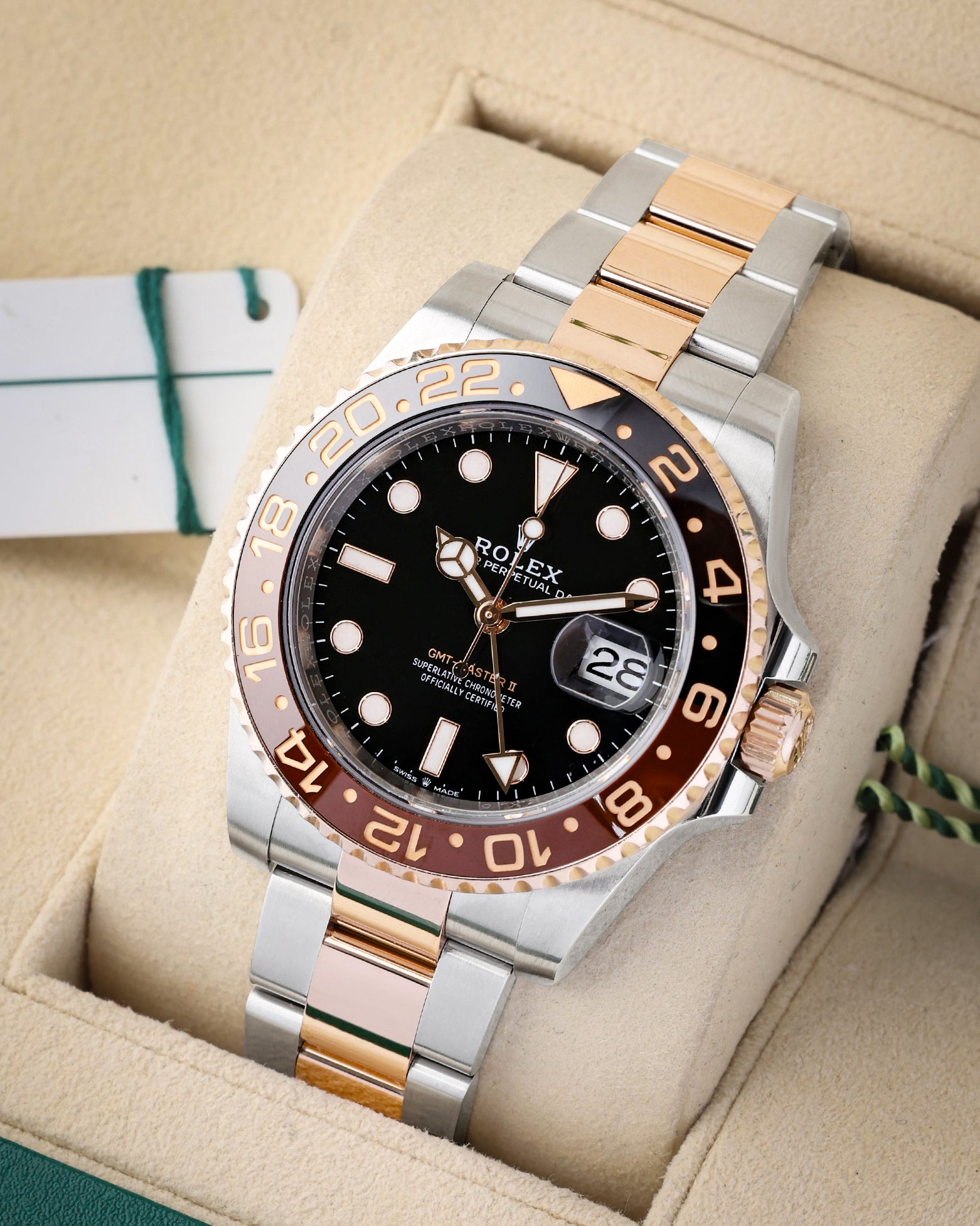 Rootbeer Rolex GMT-Master II 40 126711CHNR | Noah's Fine Watches Dallas
