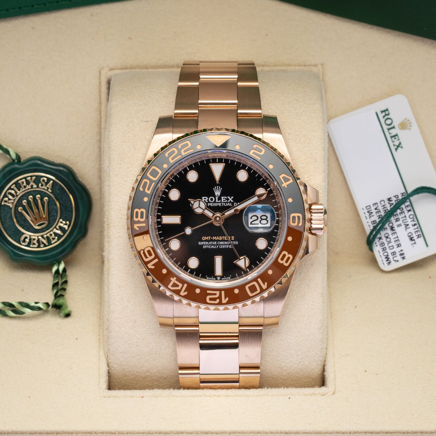Rolex GMT-Master II Root Beer 126715CHNR | Noah's Fine Watches TX