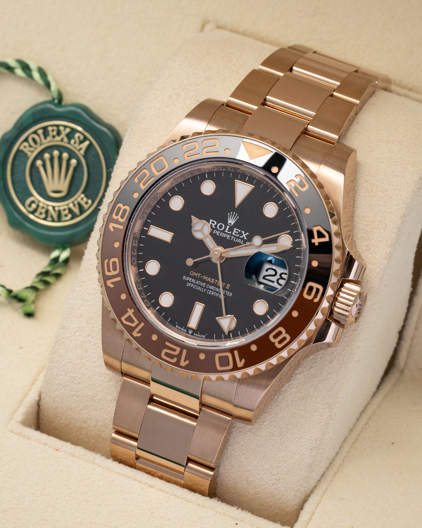 Rolex GMT-Master II Root Beer 126715CHNR | Noah's Fine Watches TX