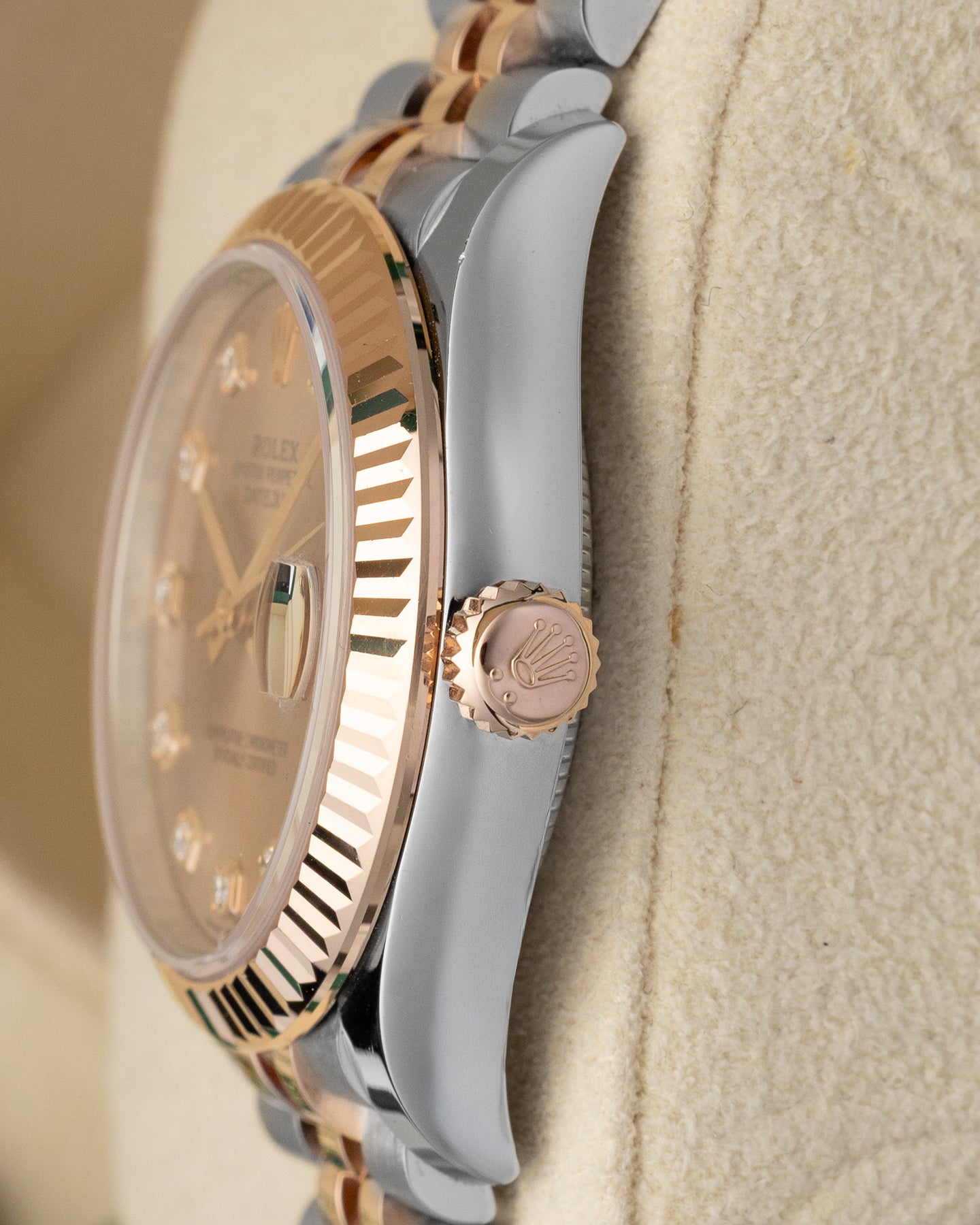 Rosé Diamond Rolex Datejust 278271 | Noah's Fine Watches and Jewelry