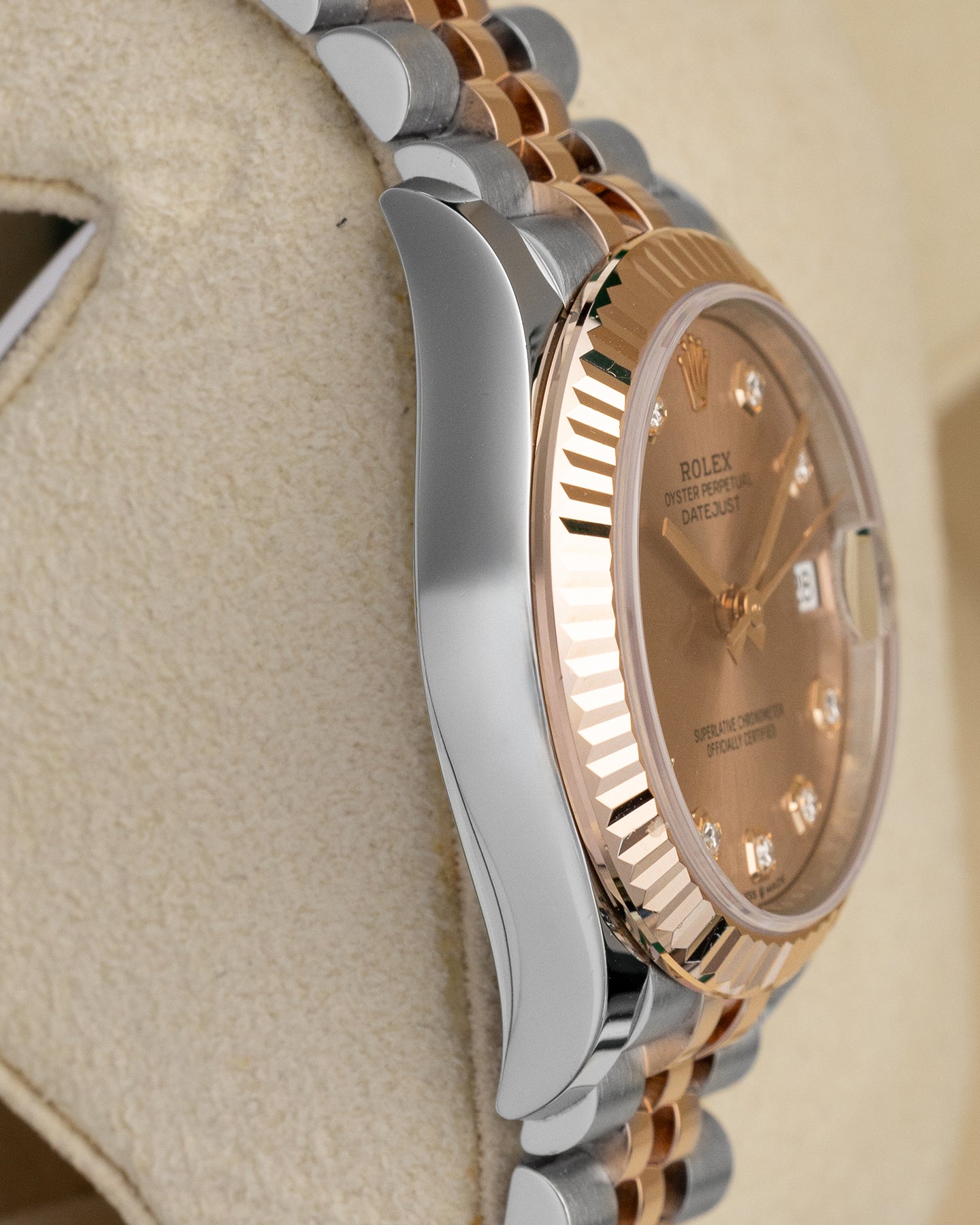 Rosé Diamond Rolex Datejust 278271 | Noah's Fine Watches and Jewelry