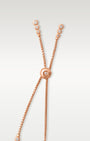 Rose Gold Bezel-Set Diamond Bolo Bracelet | Noah's Fine Jewelry and Watches Dallas