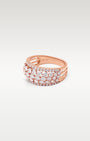 Rose Gold Multi-Row Domed Ring | Noah's Fine Jewelry & Watches Texas