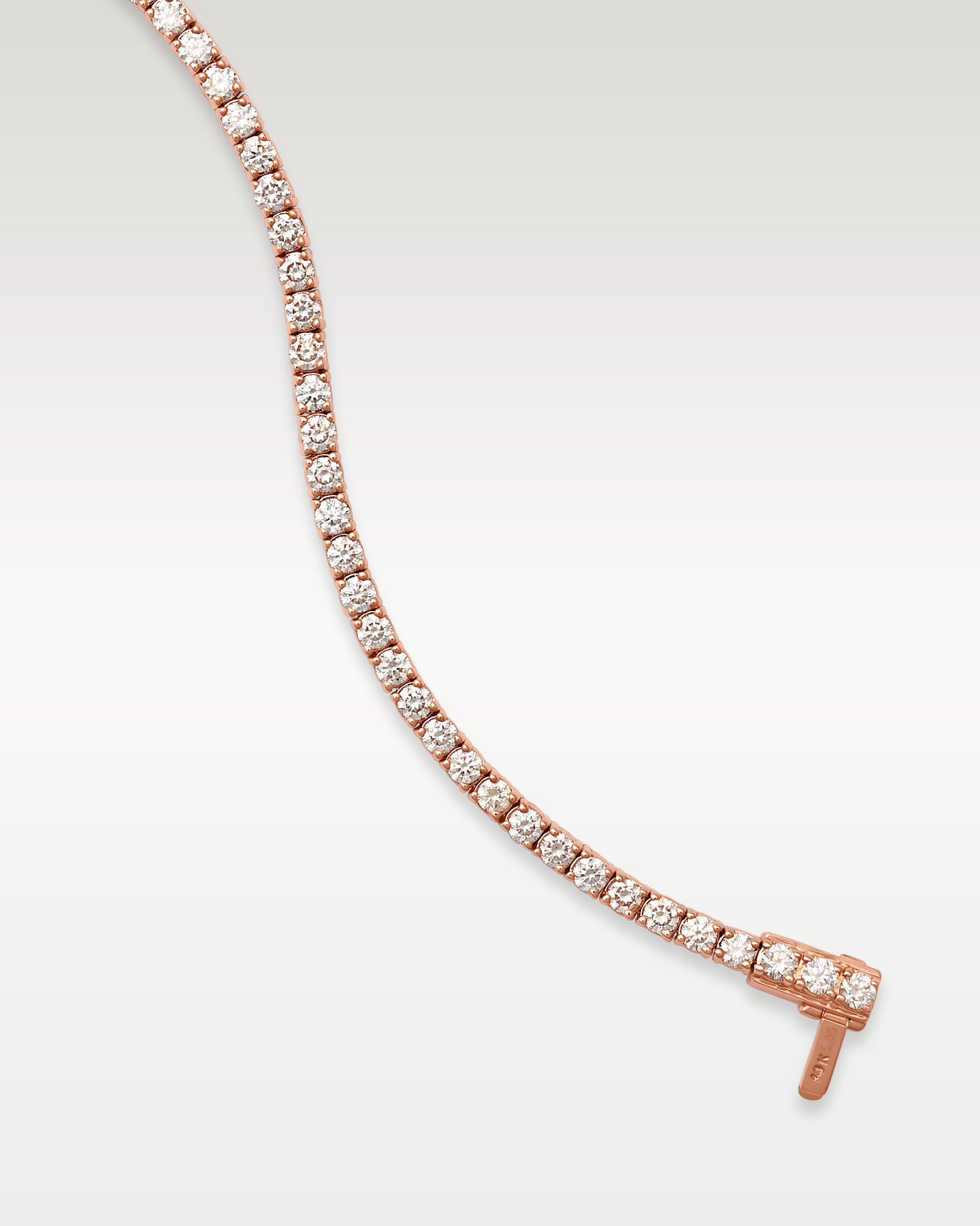 Rose Gold Tennis Bracelet 5.00ct | Noahs Fine Jewelry & Watches Texas