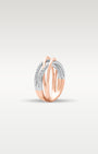 14K Rose Gold Twisted Diamond Ring | Noah's Fine Watches & Jewelry Texas