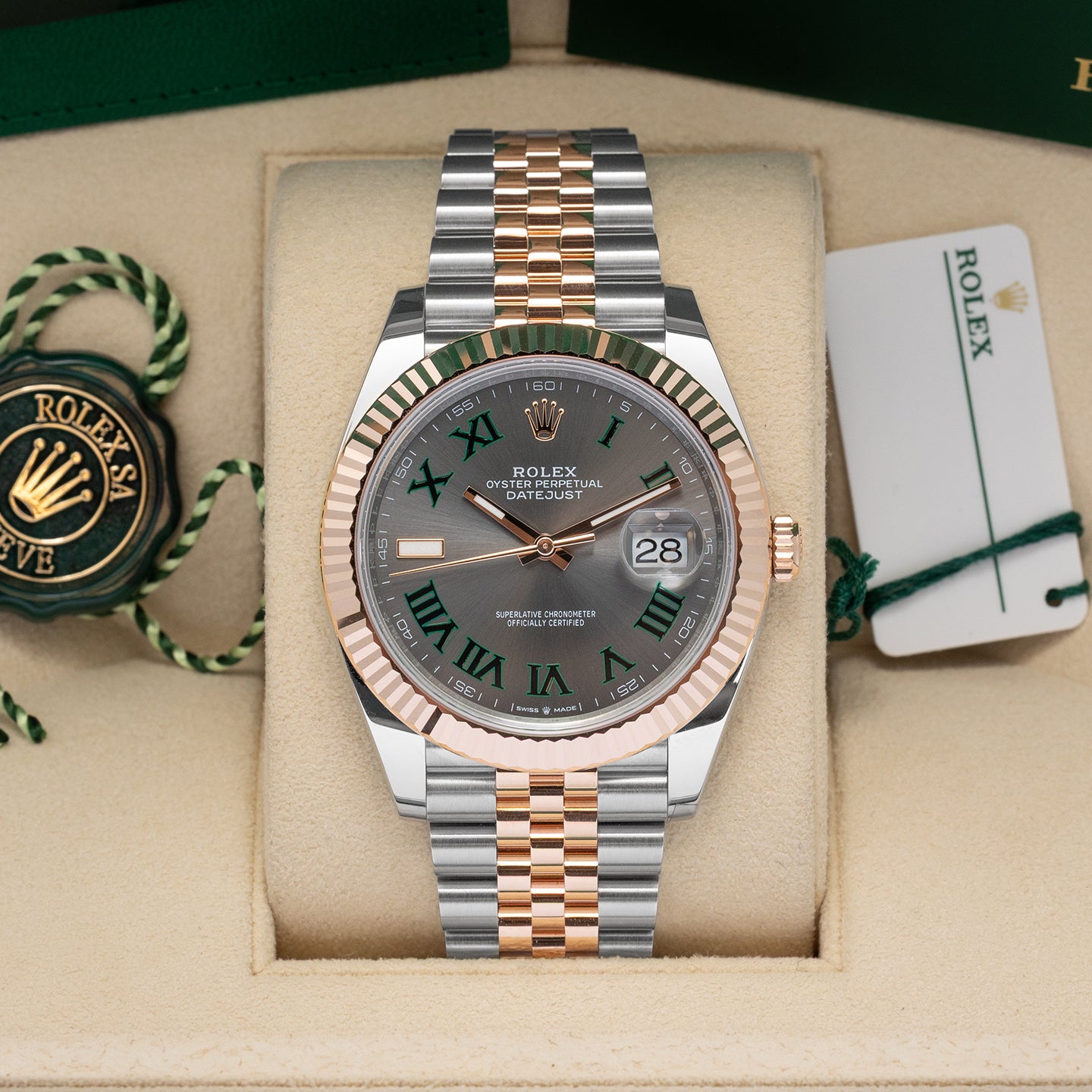 Two Tone Rolex Datejust 41 126331 | Grand Caliber Watches