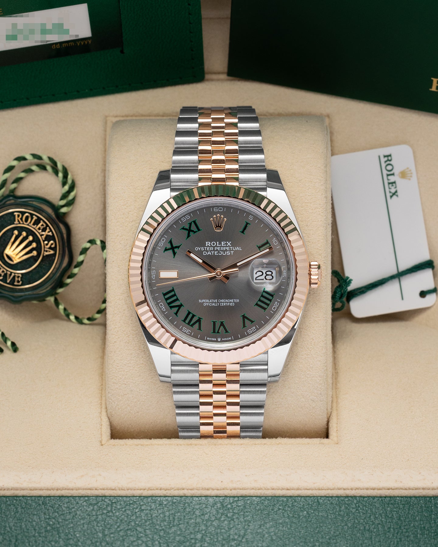 Two Tone Rolex Datejust 41 126331 | Grand Caliber Watches