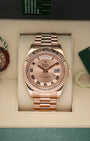 Rose Gold Rolex Day-Date II 218235 | Noah's Fine Watches and Jewelry