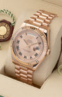 Rose Gold Rolex Day-Date II 218235 | Noah's Fine Watches and Jewelry