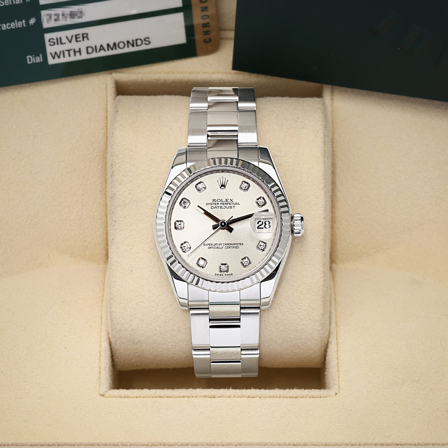 Womens Rolex Datejust 31 178274 | Noah's Fine Watches & Jewelry Dallas