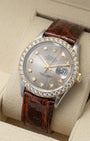 Custom Diamond Rolex Datejust 36 16013 | Noah's Fine Jewelry & Watches USA