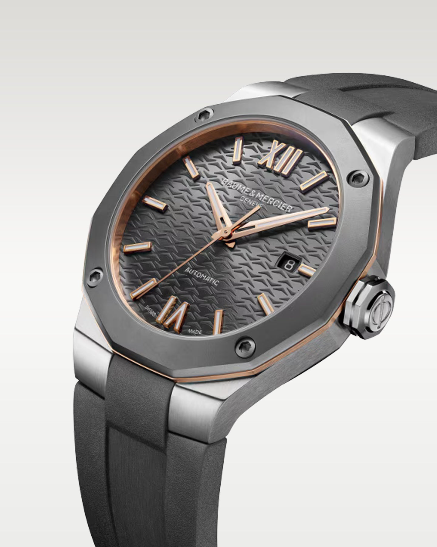 Steel & Titanium Baume & Mercier Riviera 10660 | Noahs Fine Watches & Jewelry