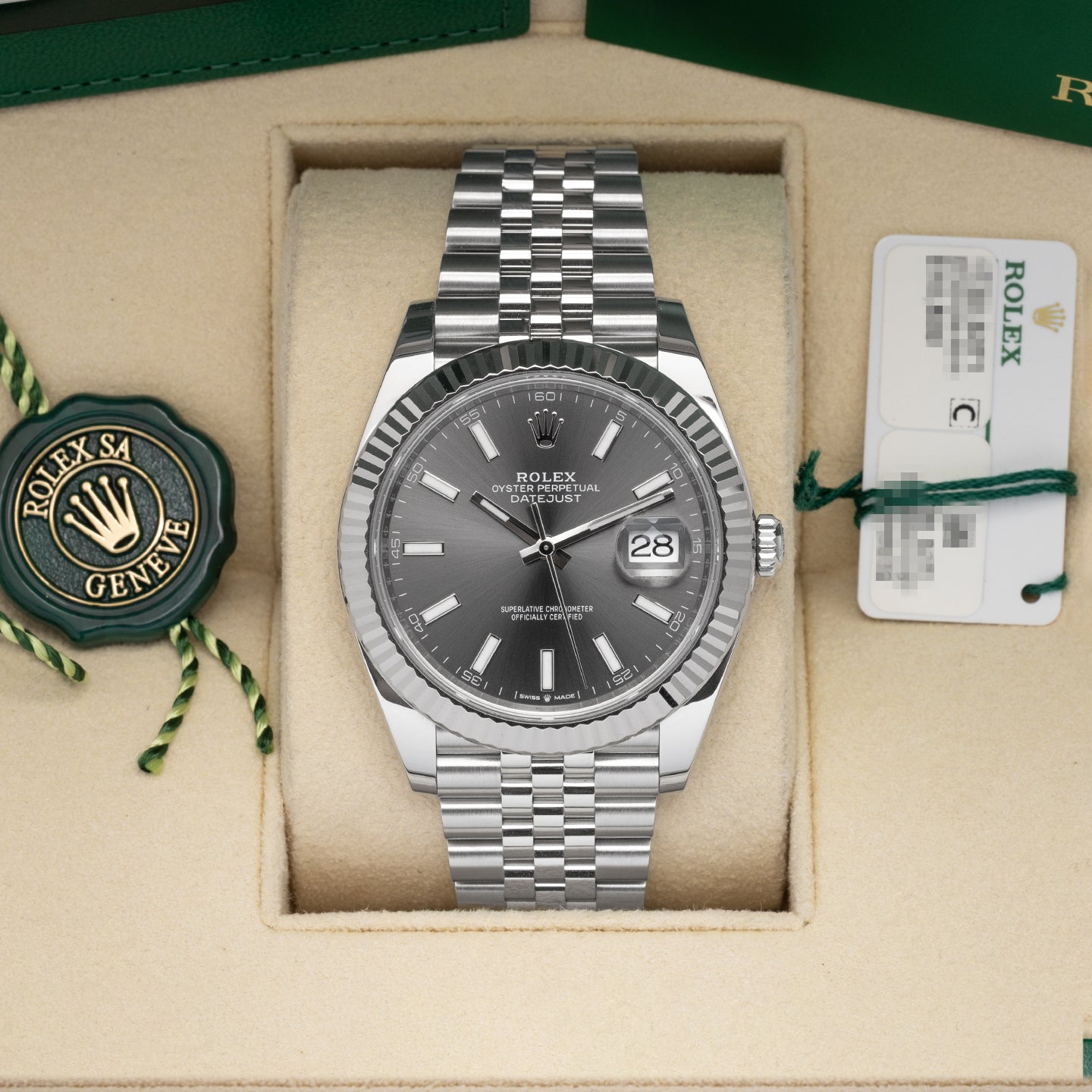 2024 Rolex Datejust 41 126334 | Noah's Fine Watches and Jewelry USA
