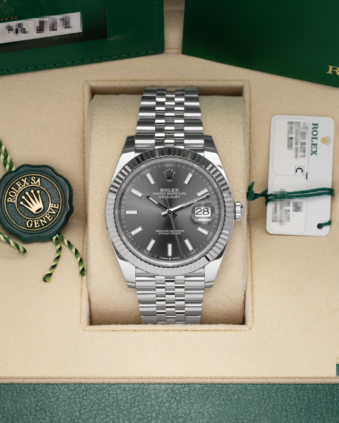 2024 Rolex Datejust 41 126334 | Noah's Fine Watches and Jewelry USA