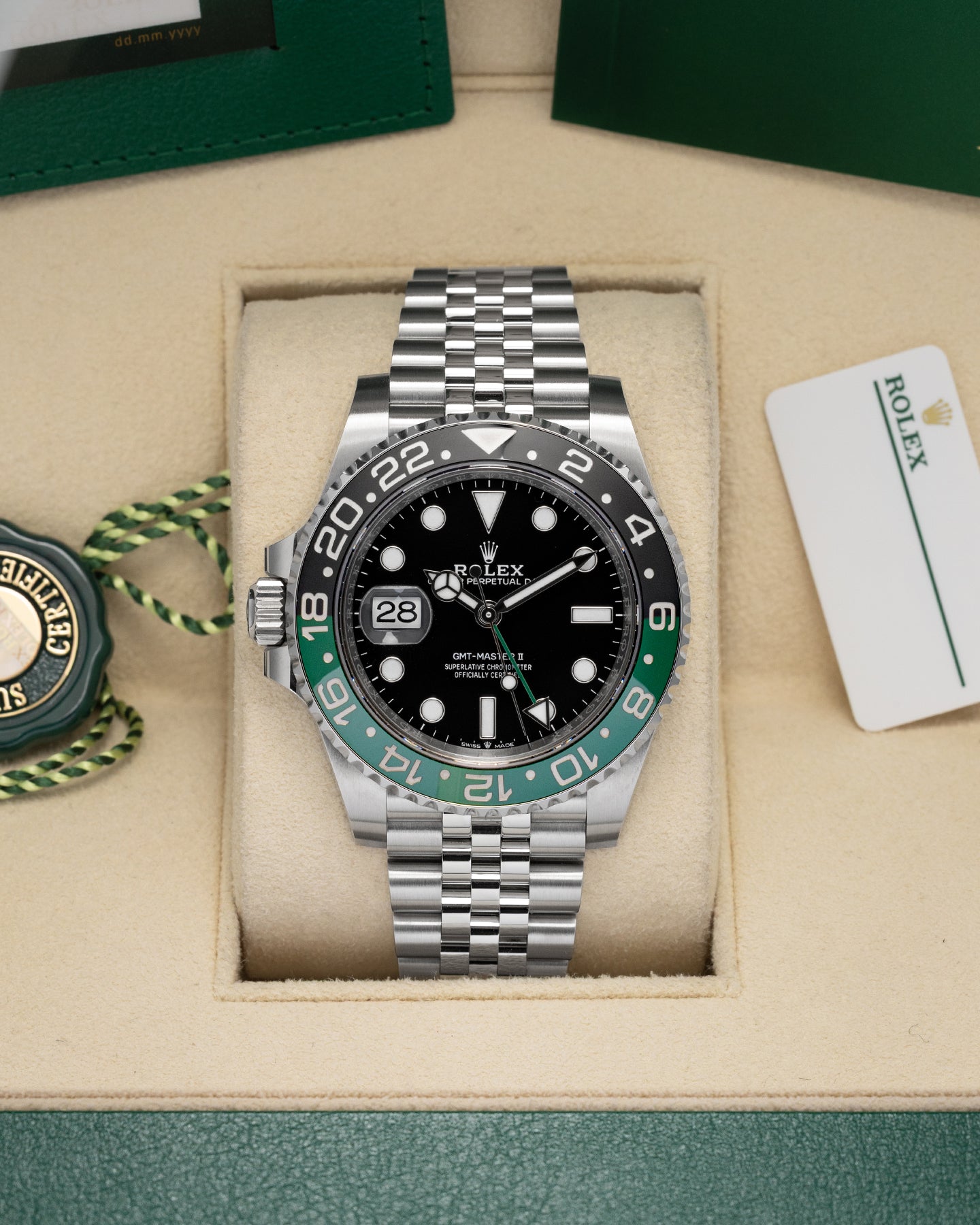 Sprite Rolex GMT-Master II 126720VTNR | Noahs Fine Watches and Jewelry TX