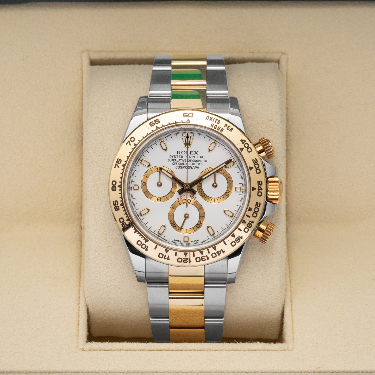 Steel and Gold Rolex Daytona 40 116503 | Noah's Fine Jewelry and Watches TX