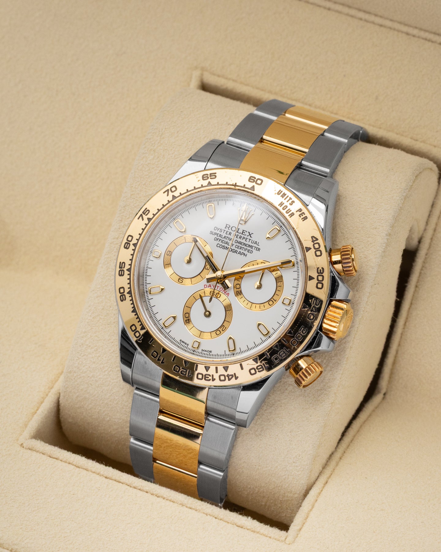 Steel and Gold Rolex Daytona 40 116503 | Noah's Fine Jewelry and Watches TX