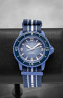 Swatch x Blancpain Bioceramic Scuba Fifty Fathoms S035A100 Watch | Noah's Fine Watches