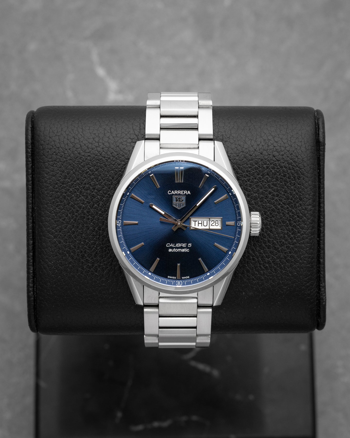 TAG Heuer Carrera Calibre 5 Day-Date WAR201E.BA0723 | Grand Caliber TX