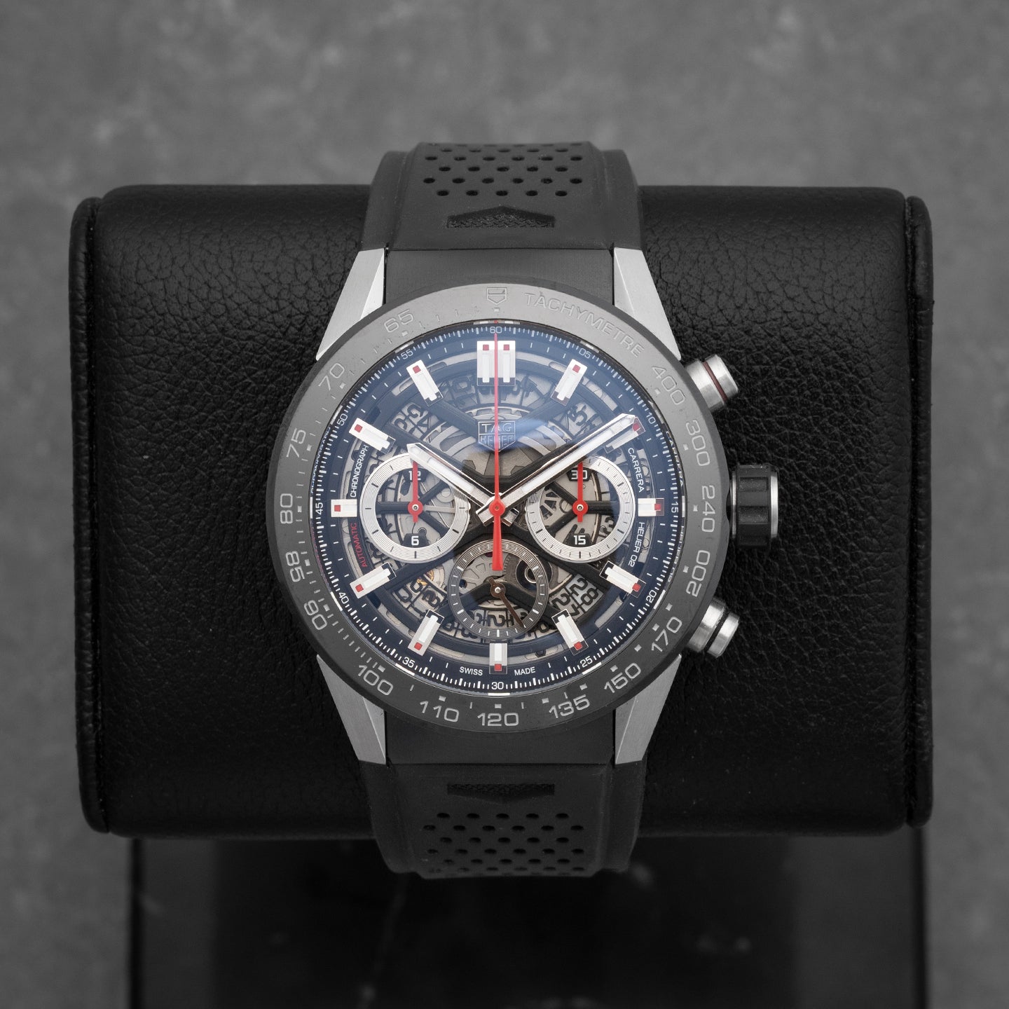TAG Heuer Carrera Calibre Heuer 02 CBG2A10.FT6168 | Noah's Fine Watches