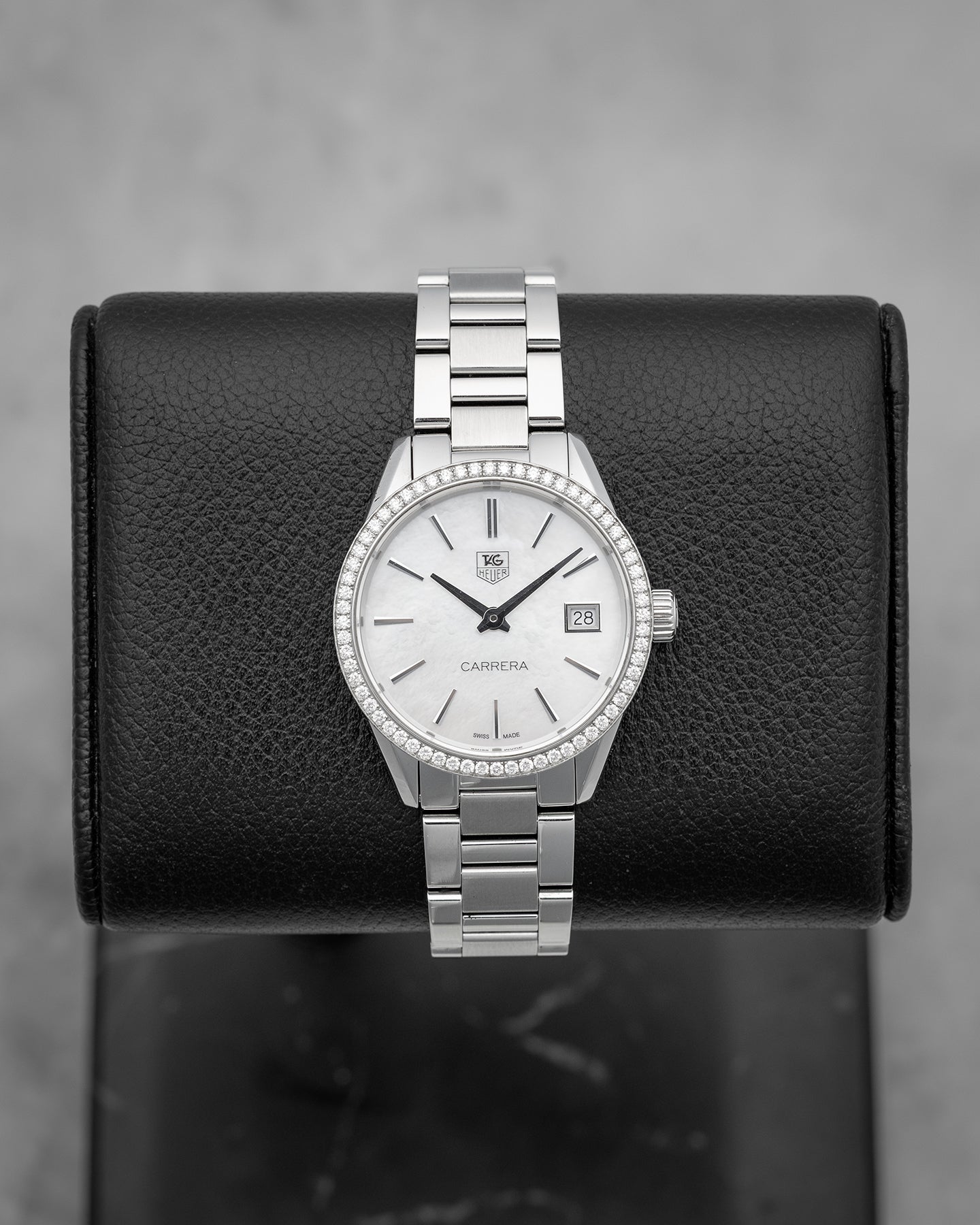 Mother of Pearl TAG Heuer Carrera Lady WAR1315.BA0778 | Noah's Fine Watches Frisco, Texas