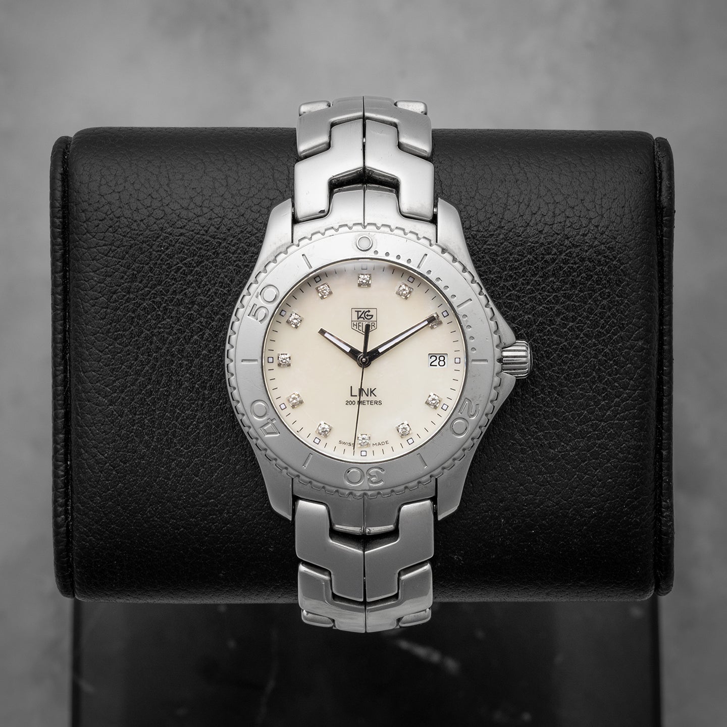 MOP Diamond TAG Heuer Link WJ1114.BA0575 | Noahs Fine Jewelry and Watches