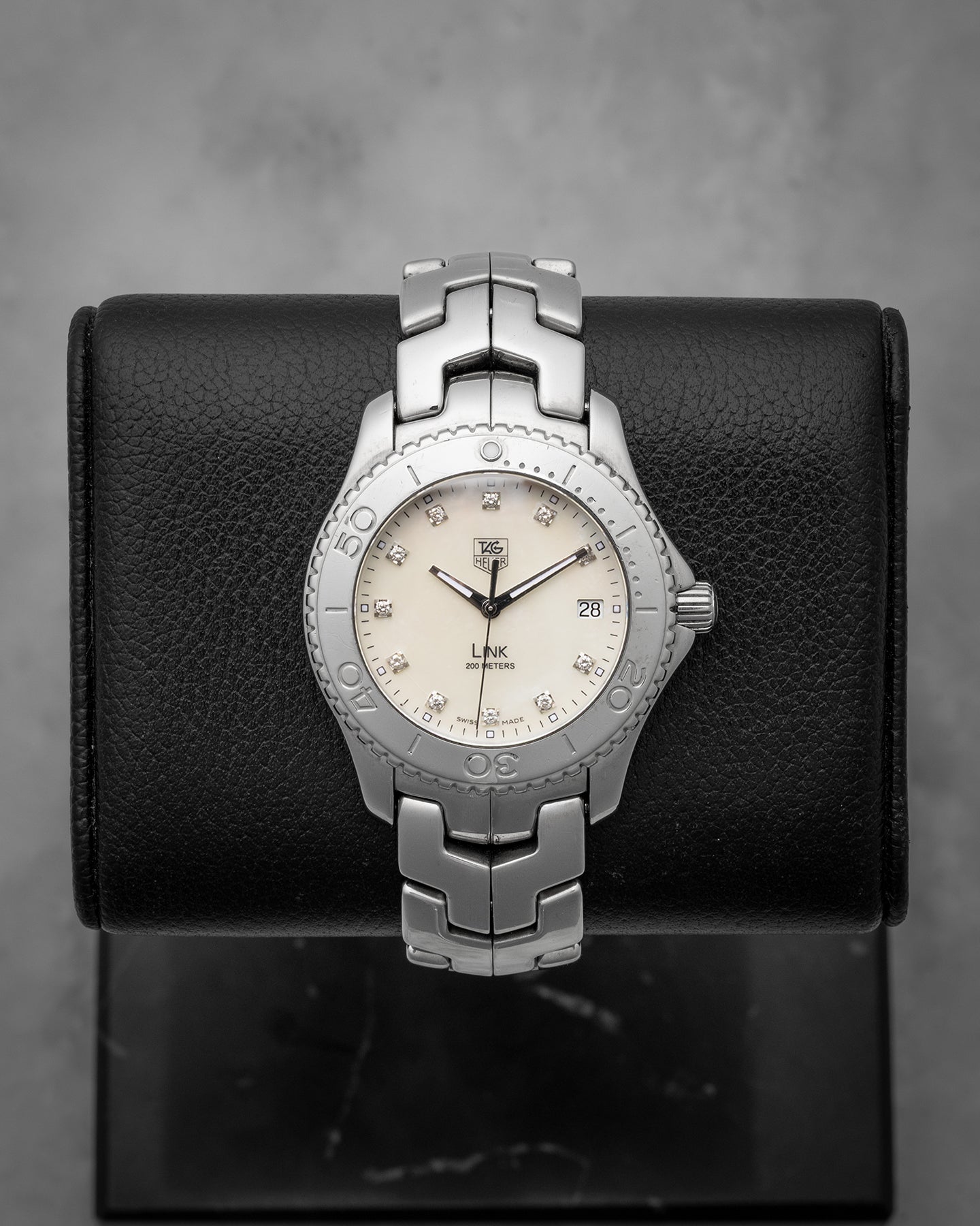 MOP Diamond TAG Heuer Link WJ1114.BA0575 | Noahs Fine Jewelry and Watches