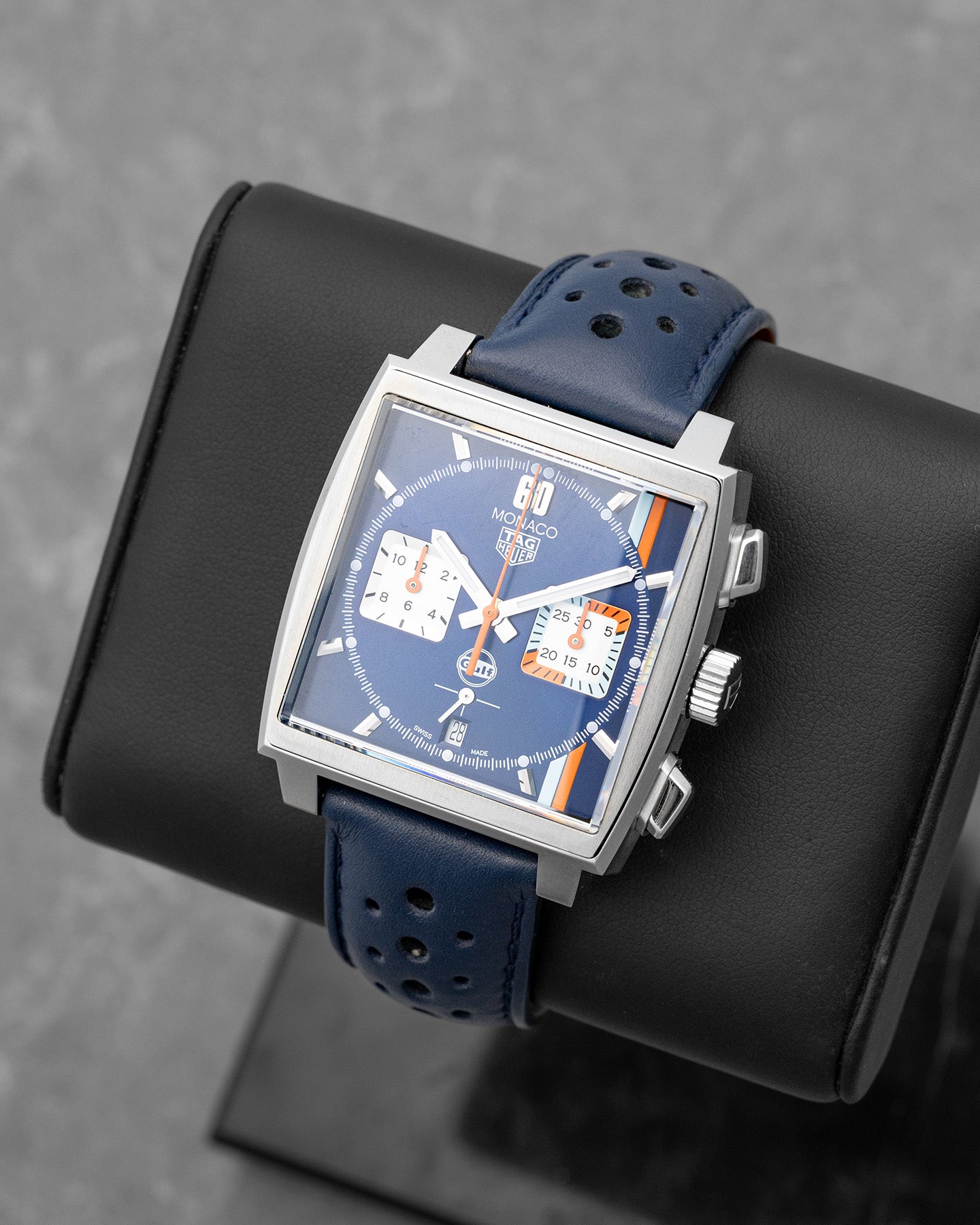 TAG Heuer Monaco Chronograph x Gulf CBL2115.FC6494 | Noah's Fine Watches Frisco, TX