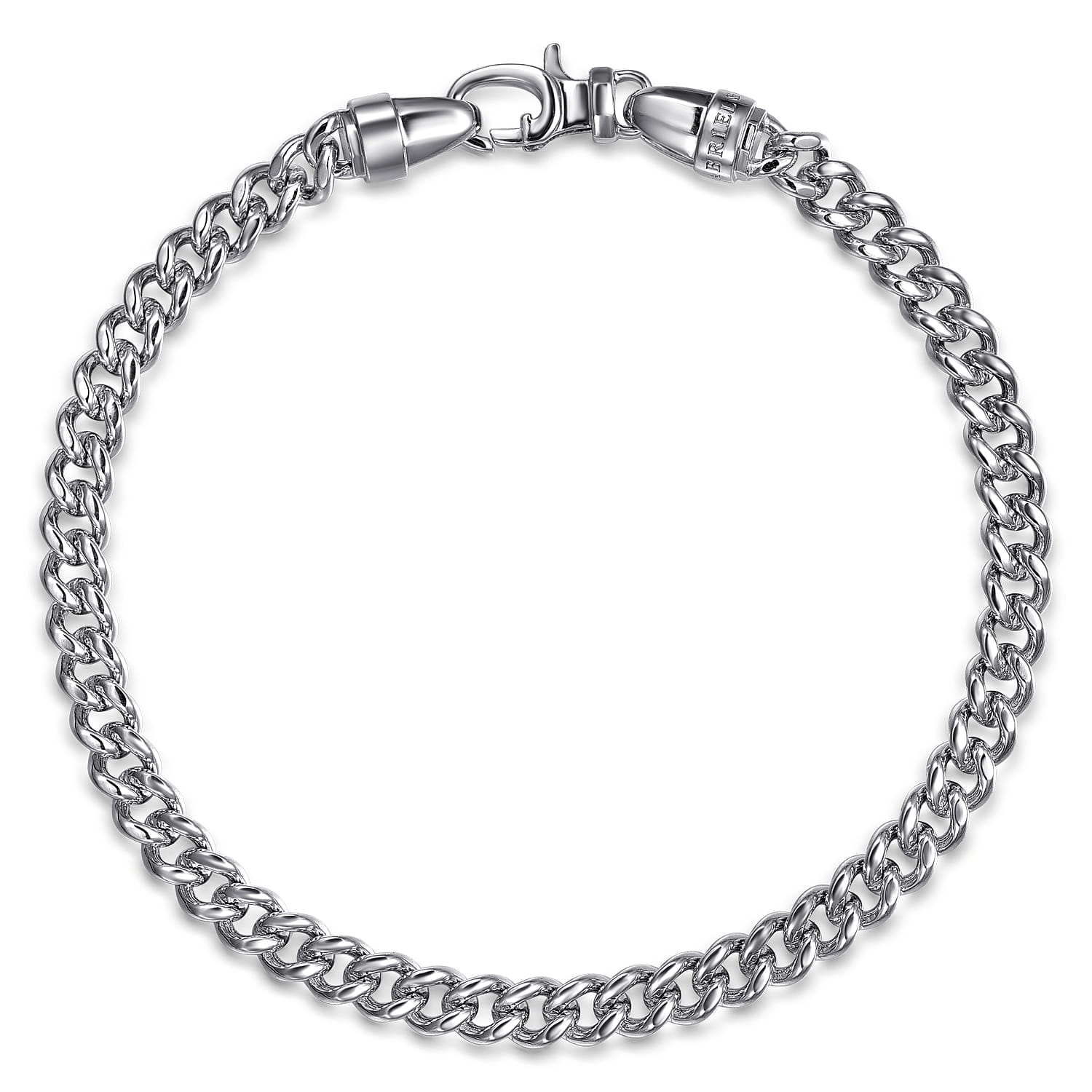 925 Sterling Silver Cuban Chain Bracelet, 6mm