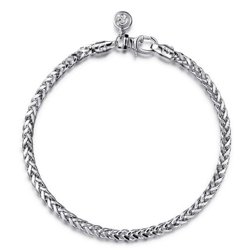 Gabriel & Co. 925 Sterling Silver Wheat Chain Bracelet 