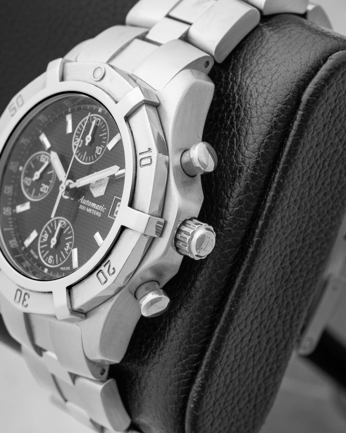 Aquaracer CN2111 Steel Black Tag Heuer  Watch | Noah's Fine Watches and Jewelry Dallas