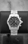 Aquaracer CN2111 Steel Black Tag Heuer  Watch | Noah's Fine Watches and Jewelry Dallas